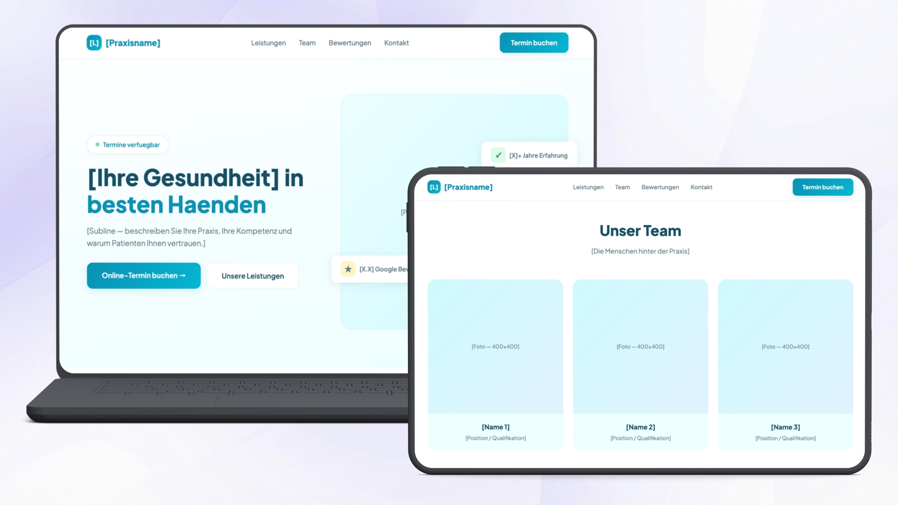 Design 6 — Fresh Medical